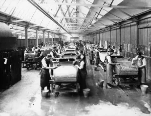 Production Line Prints: Morris Cowley paint shop, 1920s
