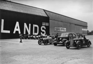 Burleigh Prints: Morris, Ford V8 and MG PA Midget cars at the MCC Members Meeting