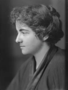 Bathrobe Prints: Morris, Jean, Miss, portrait photograph, 1914 Dec. or 1915 Jan. Creator: Arnold Genthe