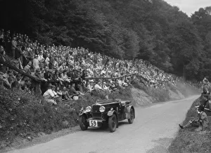 Morris special of Barbara Skinner at the MAC Shelsley Walsh Hill Climb, Worcestershire, 1932