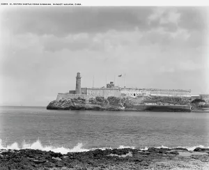 Shore Fort Prints: Morro Castle from Cabanas (Sunset)