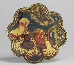 Assisi St Francis Of Collection: Morse with Saint Francis of Assisi Receiving the Stigmata, Italian, ca. 1300-1350
