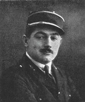 Mort de laviateur Boillot; Le lieutenant Georges Boillot, 1916. Creator: Unknown