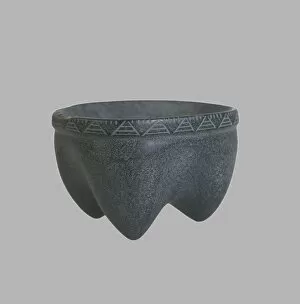 Mortar, 4500-3000 BC. Artist: Prehistoric Russian Culture