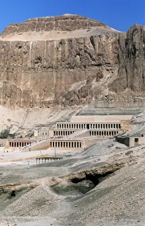 Mortuary temple of Queen Hatshepsut, Dayr al-Bahri, Egypt, c1457 BC