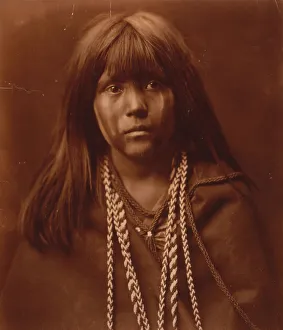 Face Paint Prints: Mosa-Mohave, c1903. Creator: Edward Sheriff Curtis