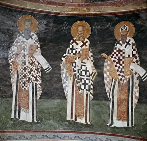 Number Prints: Mosaic of Byzantine fathers of the church