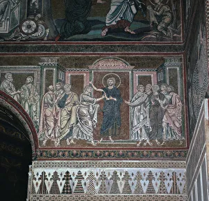 William The Red Prints: A mosaic of Doubting Thomas, 12th century