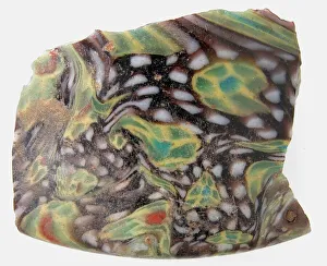 Piece Prints: Mosaic Glass Fragment, Coptic, 4th-early 5th century. Creator: Unknown