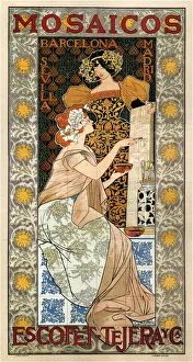 Riquer Inglada Prints: Mosaicos Escofet-Tejera (Advertising Poster)