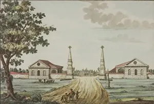 Friedrich 1765 1827 Prints: Moscow City Gates, Between 1792 and 1820
