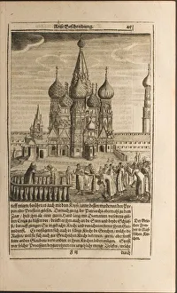 Moscow (Illustration from Travels to the Great Duke of Muscovy and the King of Persia by Adam Olea Artist: Rothgiesser) Moscow (Illustration from Travels to the Great Duke of Muscovy and the King of Persia by Adam Olea Artist: Rothgiesser)
