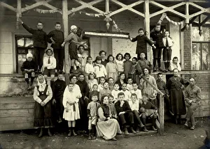 Orphans Prints: Moscow: Jewish orphanage named after the Comintern, 1920-1929. Creator: Unknown