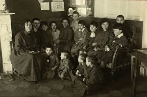Orphans Prints: Moscow: Jewish orphanage named after the Third International, 1920-1929. Creator: Unknown