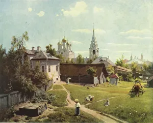 Patio Prints: Moscow Patio, 1878, (1965). Creator: Vasilij Dmitrievic Polenov