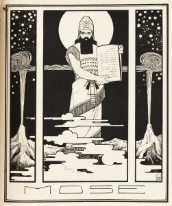Ten Commandments Collection: Moses. From The Books of the Bible, 1908
