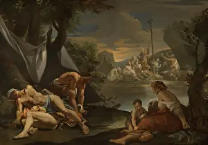 Moses Prints: Moses and the Brazen Serpent. Creator: Chaperon, Nicolas (1612-1656)