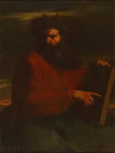 Wealth Collection: Moses with the Ten Commandments, 1841
