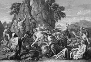 Relief Collection: Moses smote the rock twice, and the water came out abundantly, 1840
