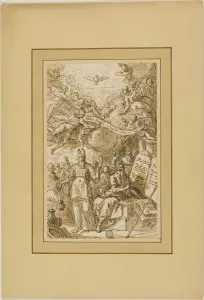 Tablets Of Stone Prints: Moses and the Tables of Law, n. d. Creator: Sir James Thornhill