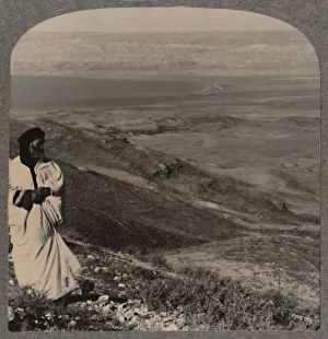 Mosess outlook over the Valley of Shittim, c1900