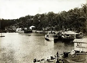 Steamboat Prints: Mosman Bay, c1890. Creator: Unknown