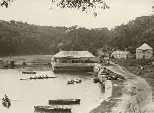 Cafe Prints: Mosman Bay, c1895. Creator: Unknown