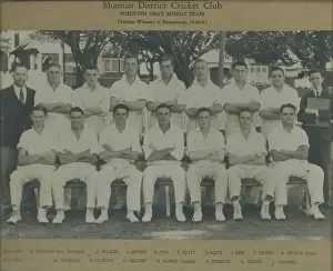 Cricket Prints: Mosman District Cricket Club. Creator: Unknown
