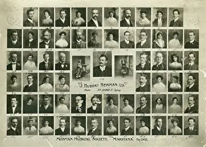 Portraits Prints: Mosman Musical Society : the company, 1905. Creator: John Hubert Newman