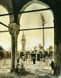 Muhammad Ali Gallery: Mosque, Cairo, Egypt, 1928. Artist: Louis Cabanes