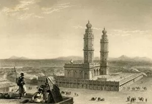 Edward Churton Gallery: Mosque in the Coimbatore, 1835. Creator: William Daniell