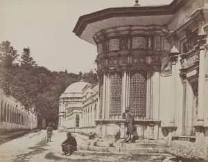 Closed Prints: Mosque of Eyoub, 1857. Creator: James Robertson
