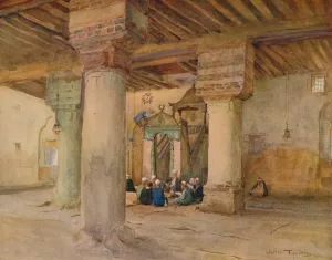 An Artist In Egypt Prints: The Mosque at Kosseir, c1905, (1912). Artist: Walter Frederick Roofe Tyndale