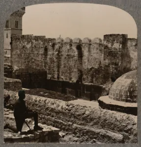 West Bank Prints: Mosque Machpela, c1900