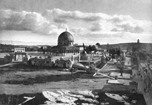 Mosque Of Omar Gallery: The Mosque of Omar on the site of the ancient temple, Bethlehem, Israel, 1926