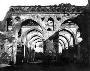 Bonfils Collection: Mosque ruin, Cairo, Egypt, 1878. Artist: Felix Bonfils