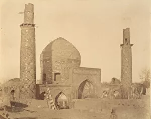 Minarets Gallery: [Mosque of the Shah], 1840s-60s