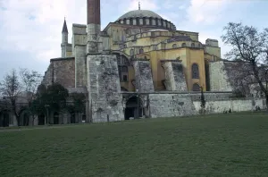 Hagia Sophia Prints: Mosque of St Sophia in Istanbul, 6th century