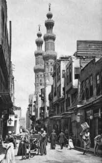 Mosque of Sultan al-Muayyad, Cairo, Egypt, c1922. Artist: Donald McLeish