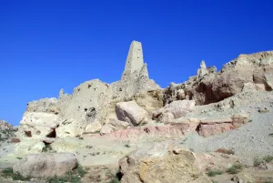 Oracle Prints: Mosque above the Temple of the Oracle, Siwa, Egypt