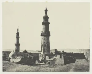 Minarets Gallery: Mosquée d Aly-Bey, Girgeh, Haute-Egypte, 1849 / 51, printed 1852