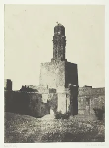 Du Camp Maxime Prints: Mosquee du Khalife Haakem Biamrillah, Le Kaire, 1849 / 51, printed 1852