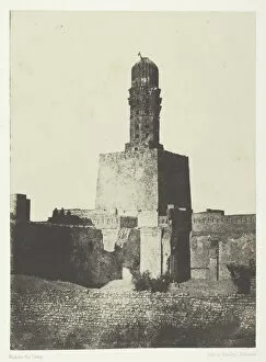 Minarets Gallery: Mosquée du Khalife Haakem Biamrillah, Le Kaire, 1849 / 51, printed 1852