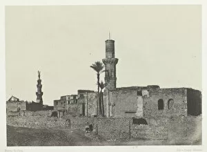 Maxime Du Camp Gallery: Mosquee pres de Bab-el-Saida, Le Kaire, 1849 / 51, printed 1852
