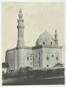 An Nasir Badr Ad Din Hasan Collection: Mosquee de Sultan Hacan, Le Kaire, 1849 / 51, printed 1852