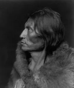 Mosquito Hawk-Assiniboin, c1908. Creator: Edward Sheriff Curtis