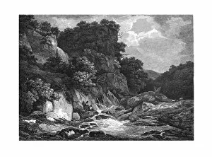 Yorkshire Gallery: Moss Dale, Yorkshire, 1809. Creator: Letitia Byrne