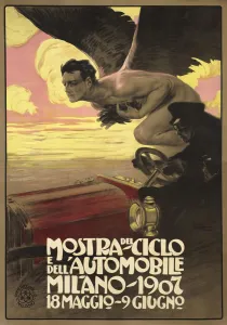 Vehicle Prints: Mostra del Ciclo e dell Automobile, Milano, 1907