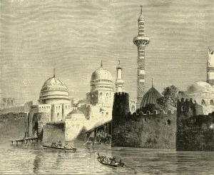Abbasid Dynasty Prints: Mosul, Chief Town of Al-Jezireh (Mesopotamia), 1890. Creator: Unknown