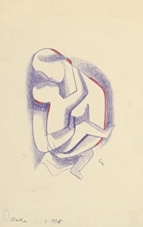 Orava Gallery Prints: Mother, 1934-1936. Creator: Mikulas Galanda